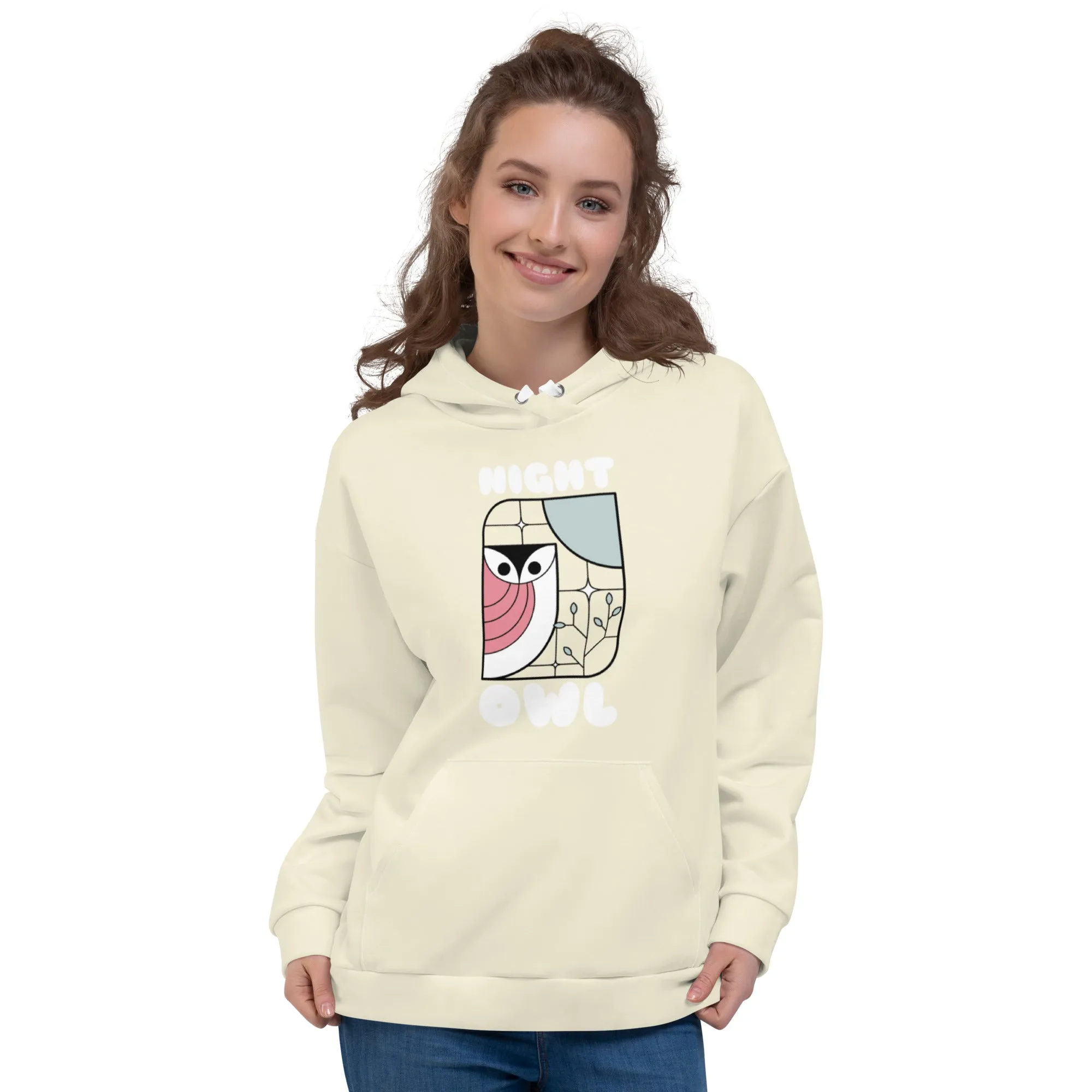 URBANITY CHEK PULLOVER HOODIE NIGH OWL