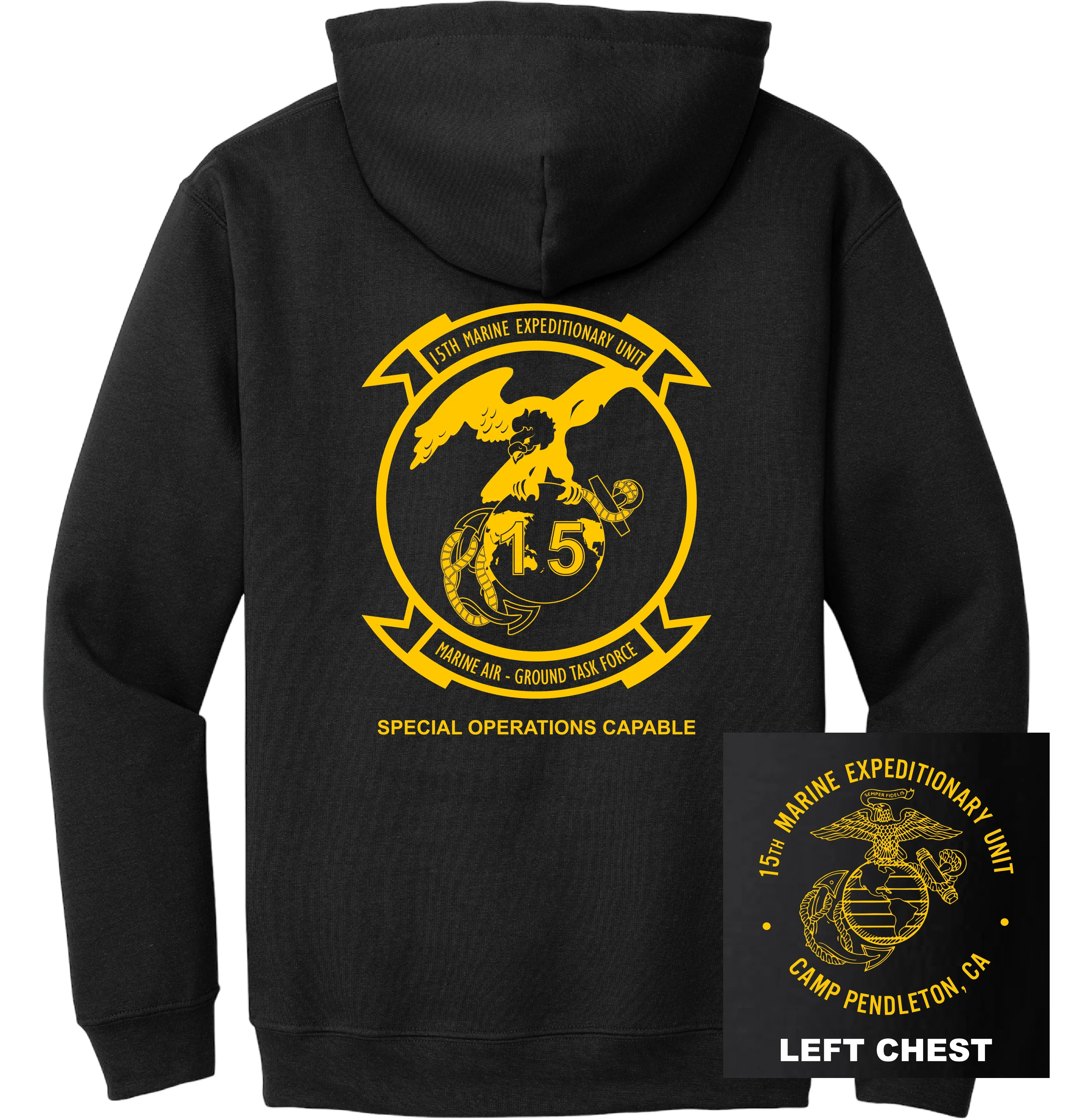 USMC - 15th Marine Expeditionary Unit (MEU) Hoodie