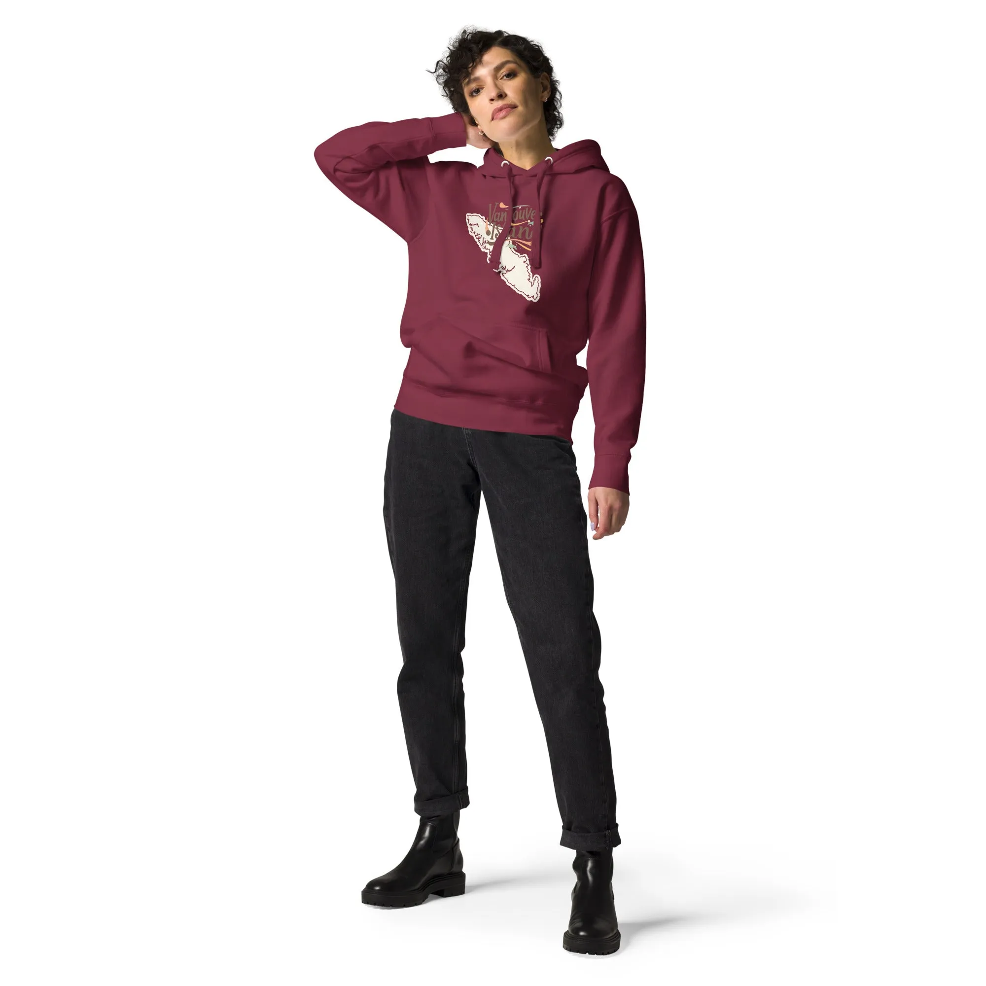 VANCOUVER ISLAND HOODIE UNISEX BLENDS