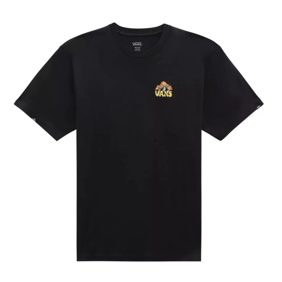 Vans Mens Mushroom T-Shirt Vn000fknblk1 Black