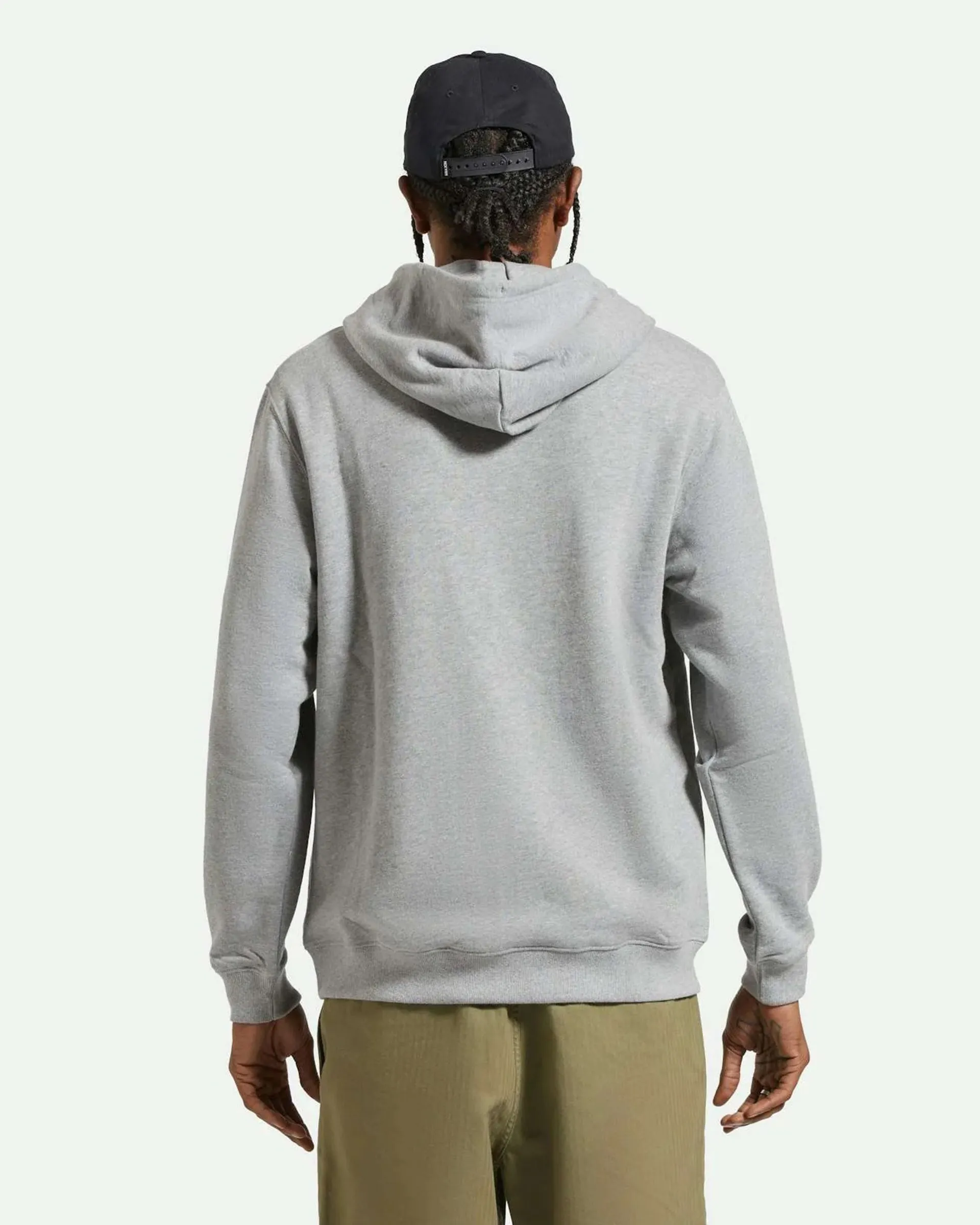 Varsity Broken In P/O Hoodie - Heather Grey