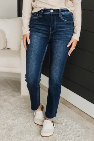 Vervet Stretch Straight Jeans- Briar Wash