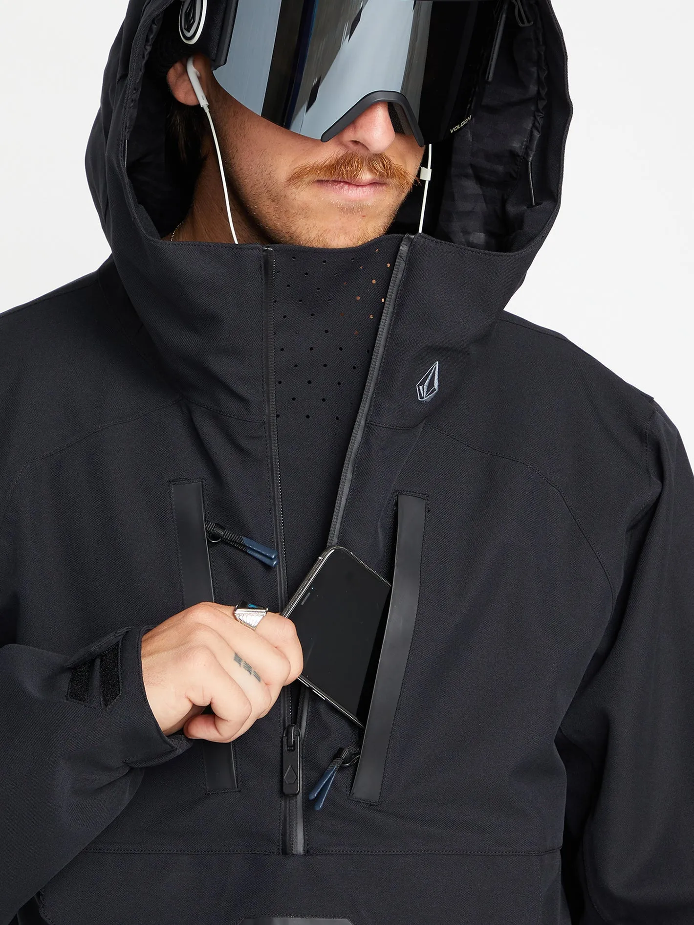 Veste de snow Brighton Pullover - Black