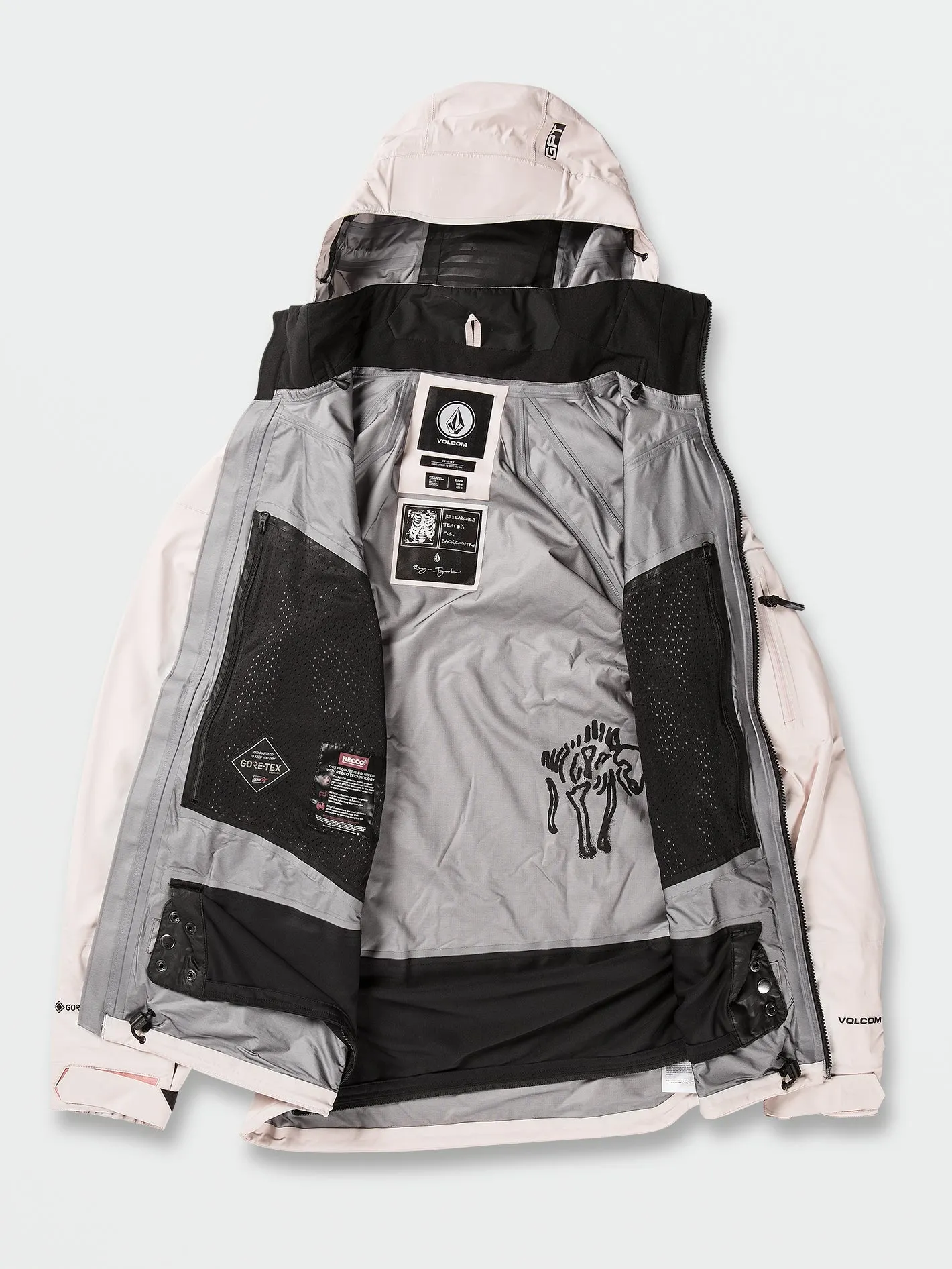 Veste de snow Guch Stretch Gore-Tex - Party Pink