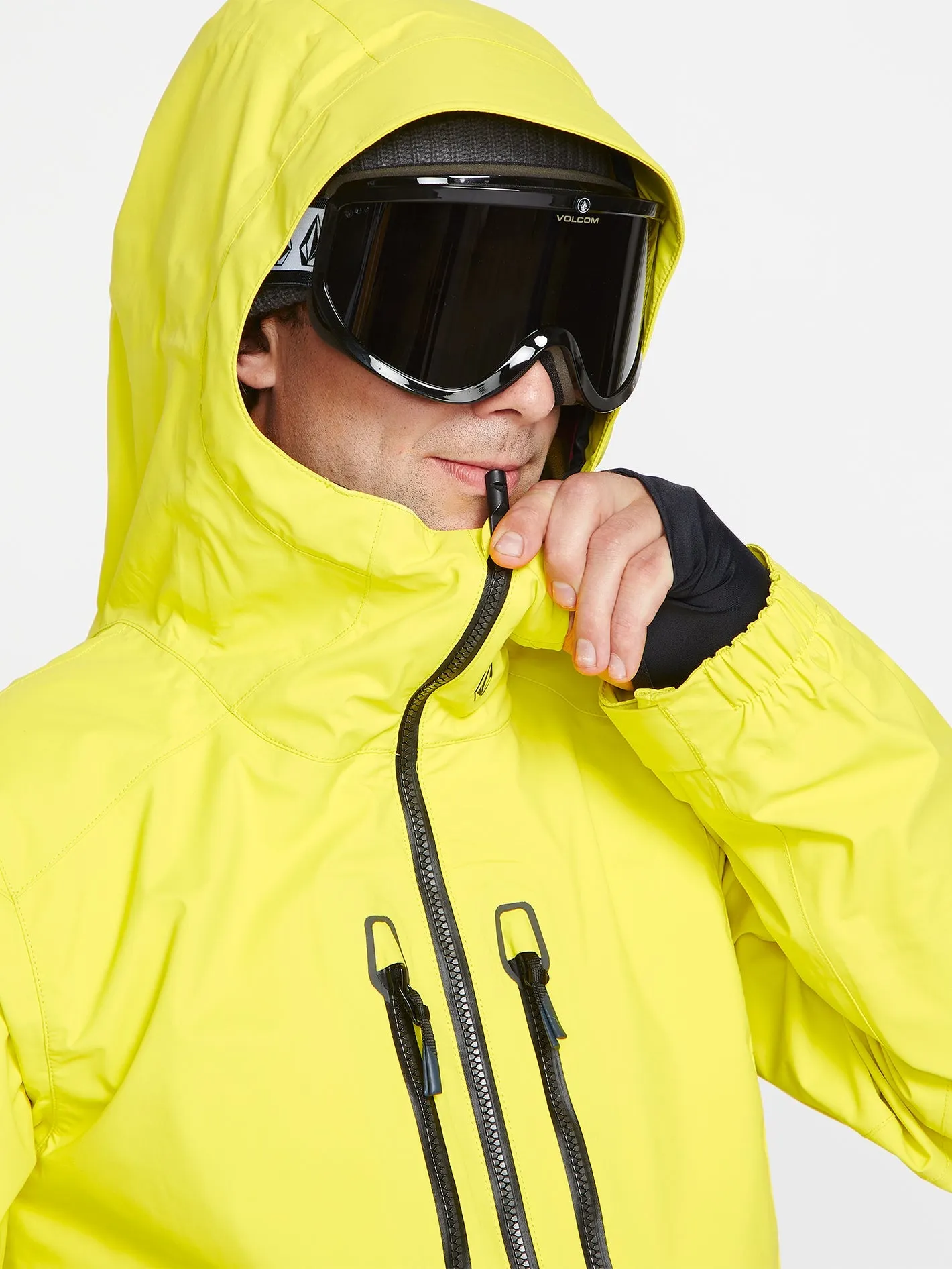 Veste de snow Guide Gore-Tex - Citron