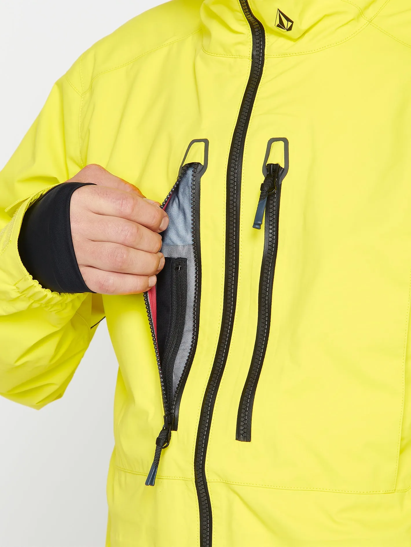 Veste de snow Guide Gore-Tex - Citron