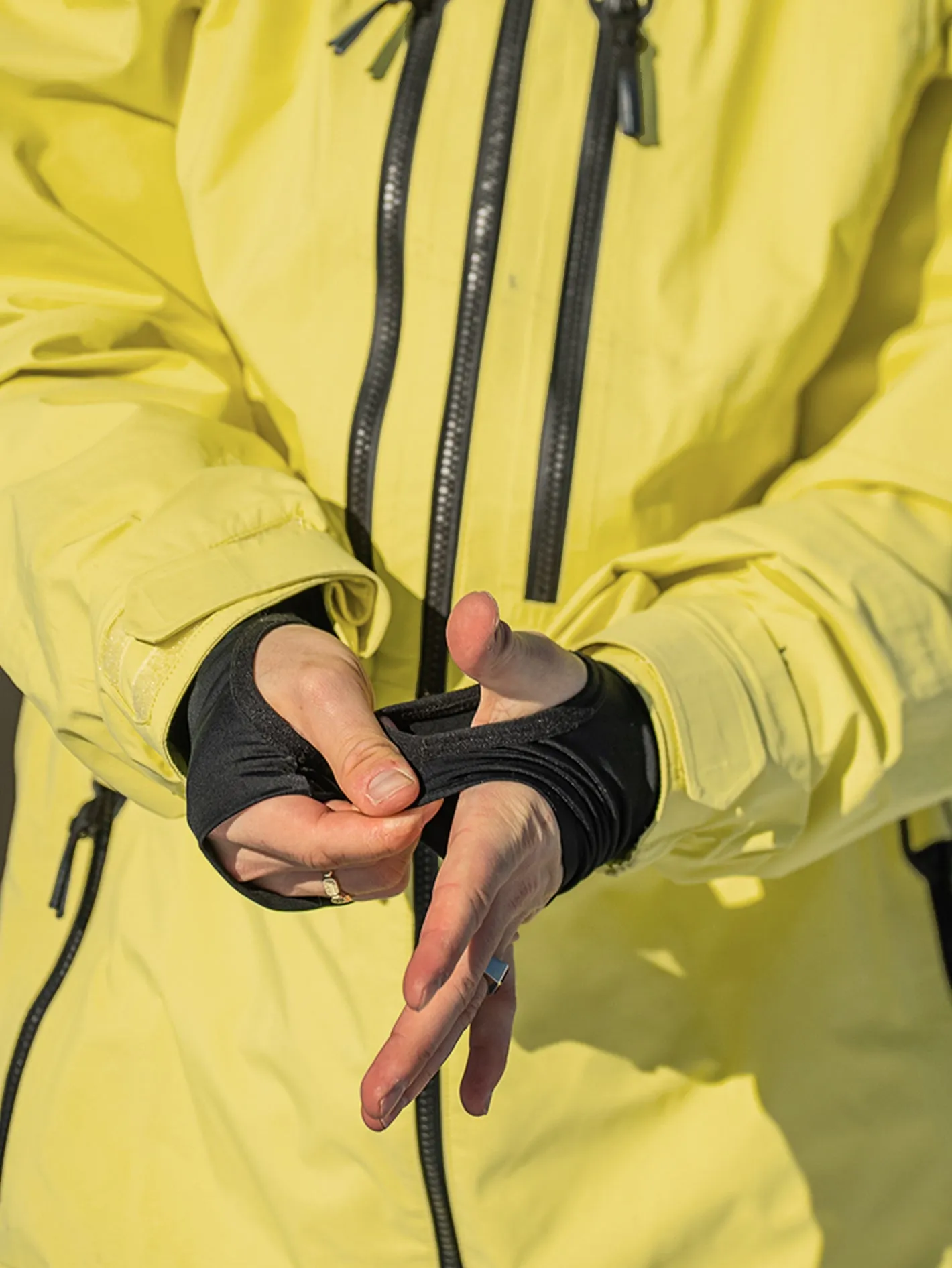 Veste de snow Guide Gore-Tex - Citron