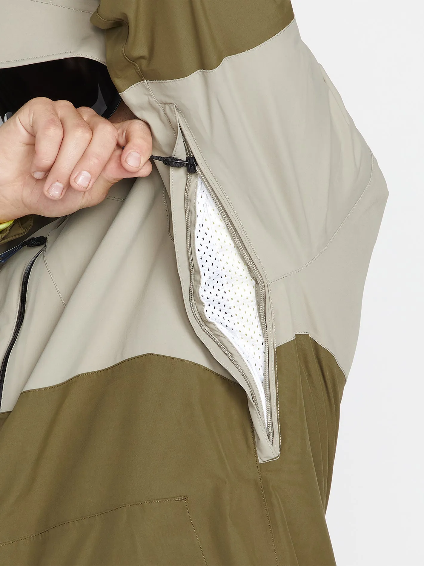 Veste de snow L Gore-Tex - Dark Khaki