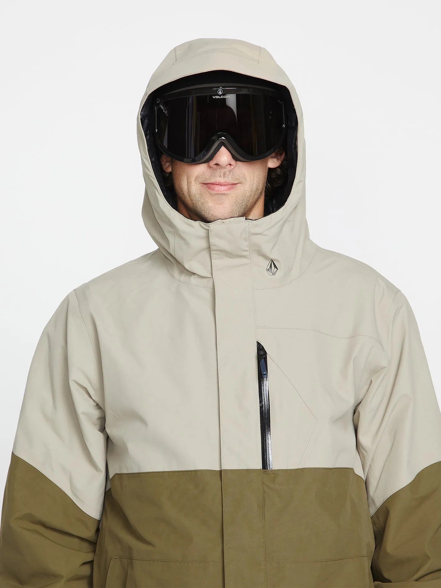 Veste de snow L Gore-Tex - Dark Khaki