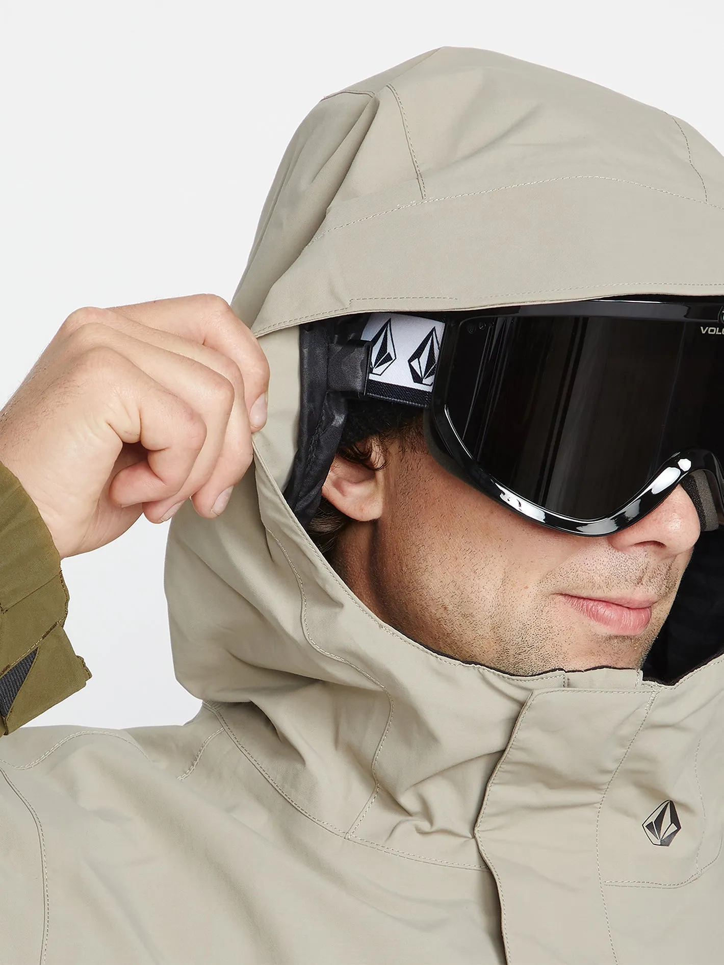 Veste de snow L Gore-Tex - Dark Khaki