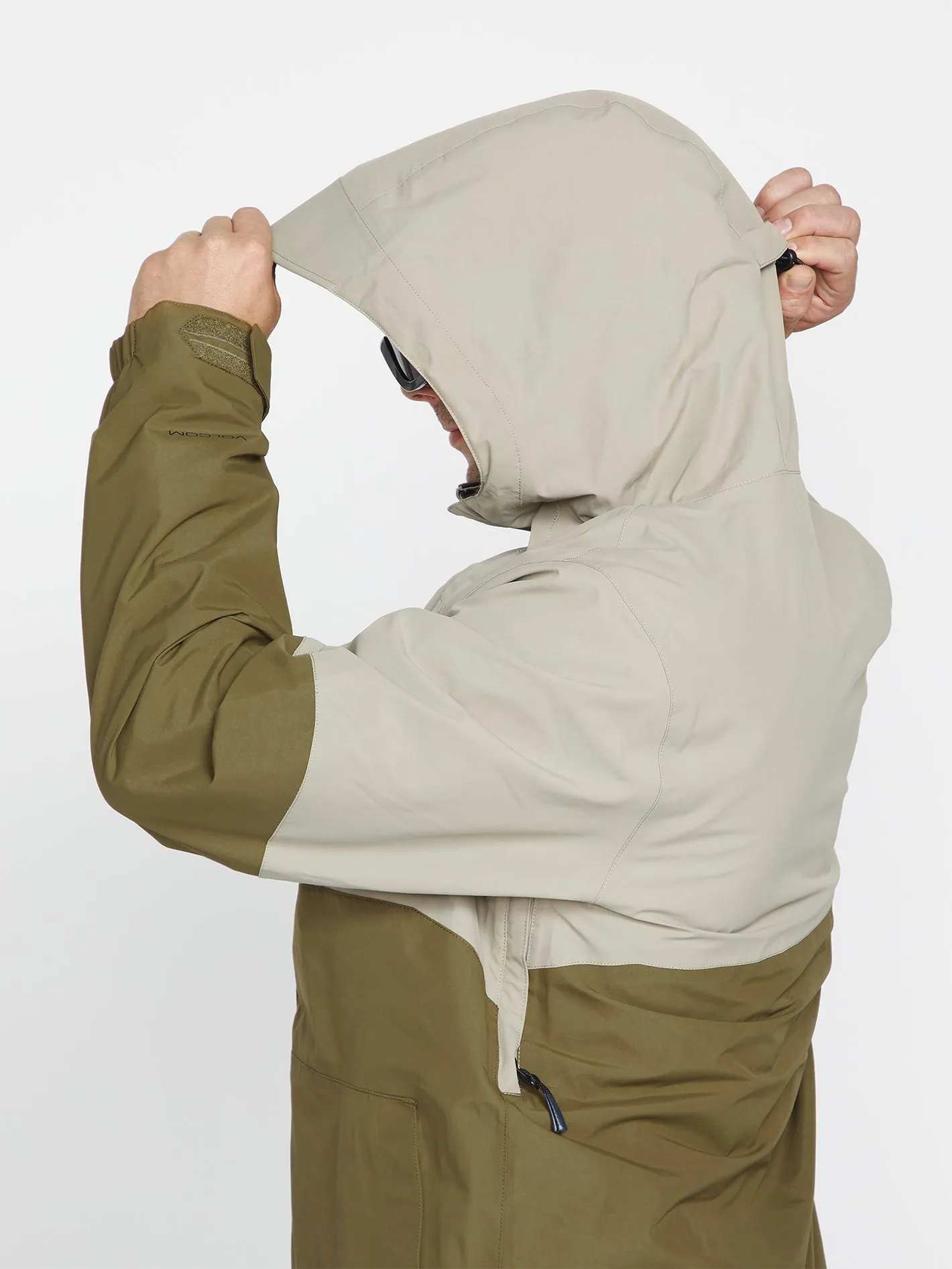 Veste de snow L Gore-Tex - Dark Khaki