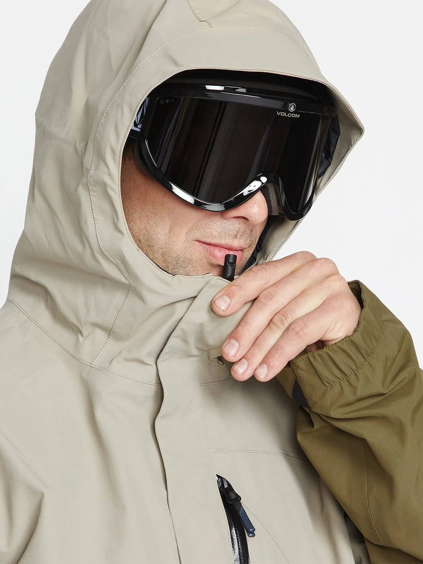 Veste de snow L Gore-Tex - Dark Khaki