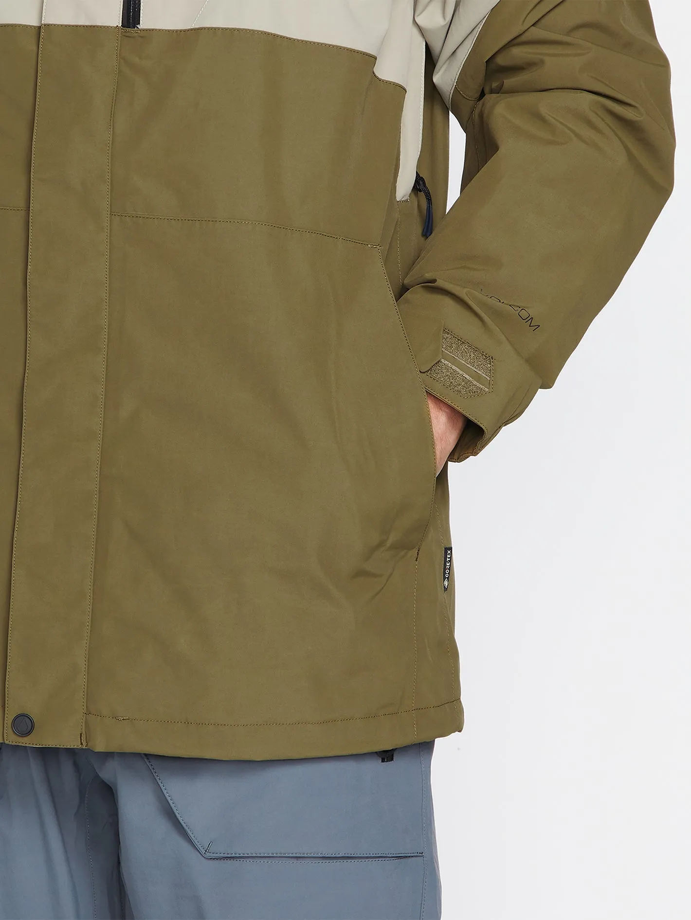 Veste de snow L Gore-Tex - Dark Khaki