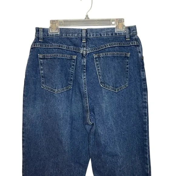 Vintage Chic Jeans mom jeans high rise blue wash size 16
