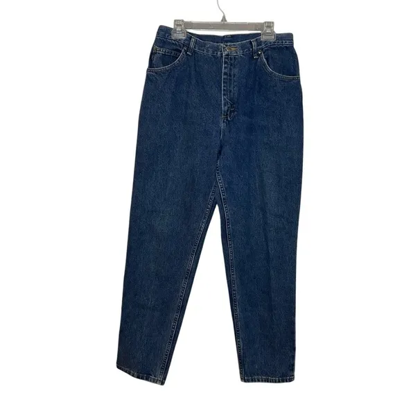 Vintage Chic Jeans mom jeans high rise blue wash size 16
