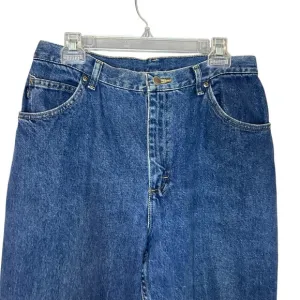 Vintage Chic Jeans mom jeans high rise blue wash size 16