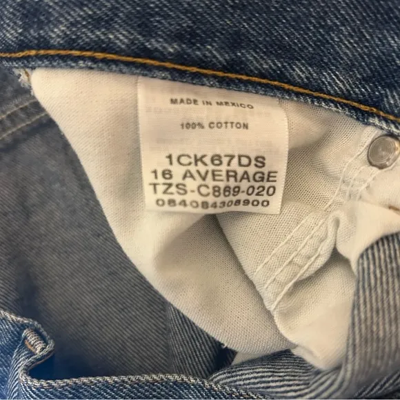 Vintage Chic Jeans mom jeans high rise blue wash size 16