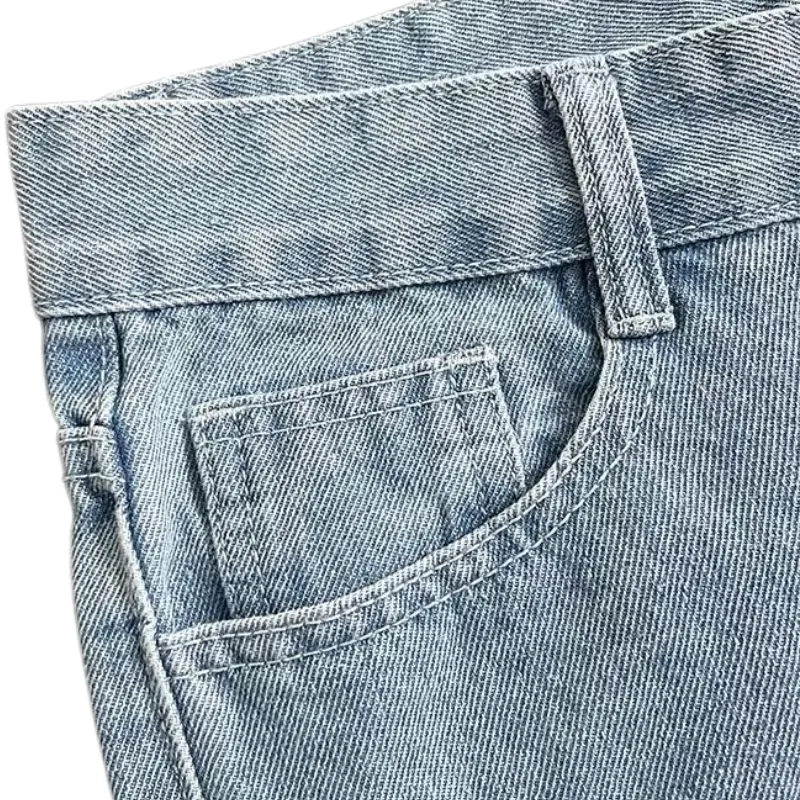 Vintage Letter High Rise Jeans
