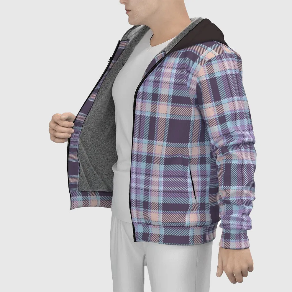 Warmth Sherpa Fleece Zip Up Hoodie