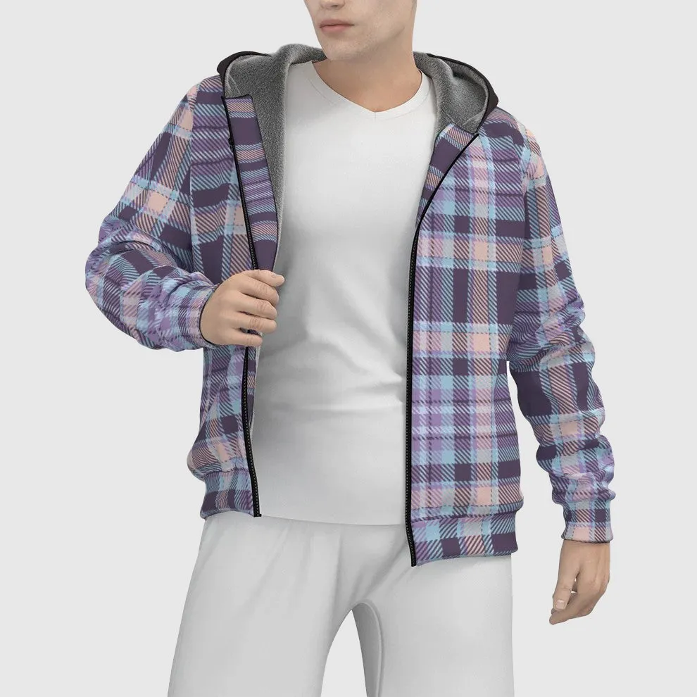 Warmth Sherpa Fleece Zip Up Hoodie