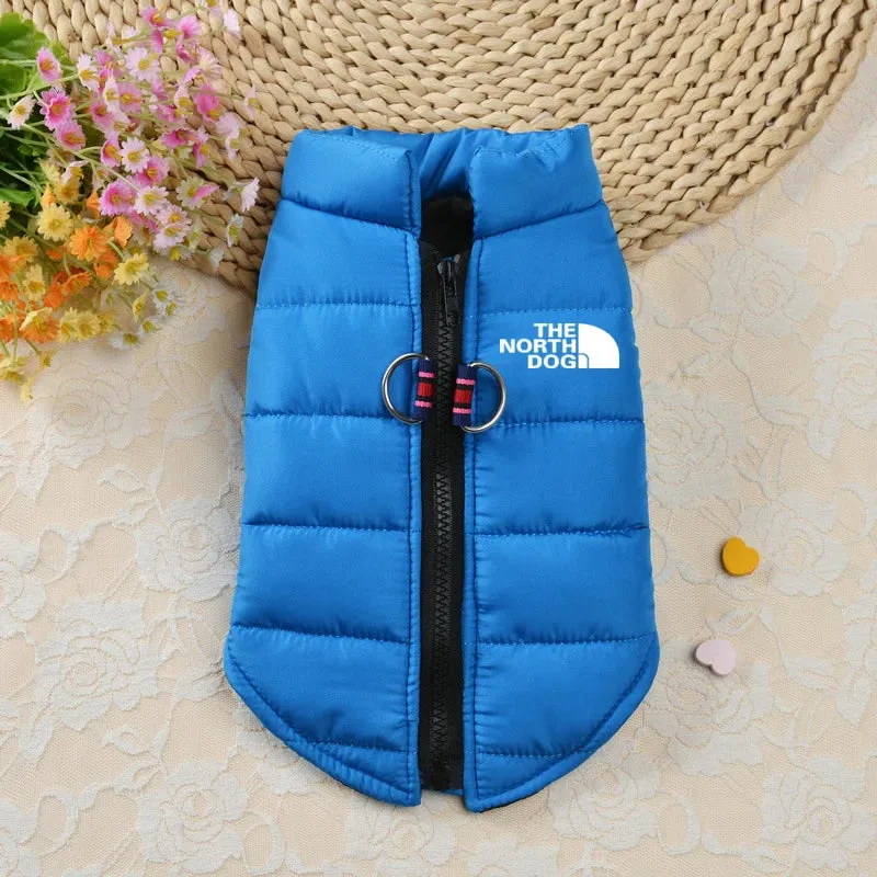 Waterproof Pet Clothes Winter Warm Jackets