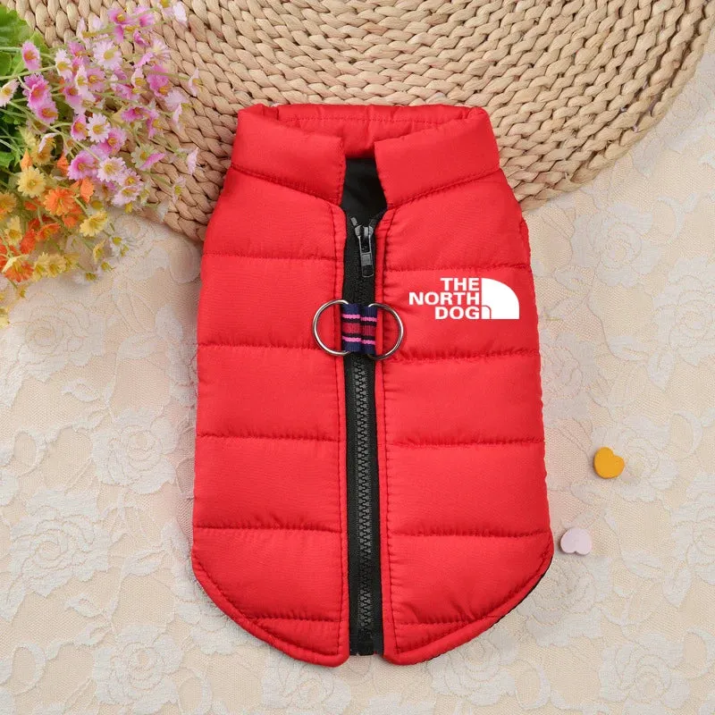 Waterproof Pet Clothes Winter Warm Jackets