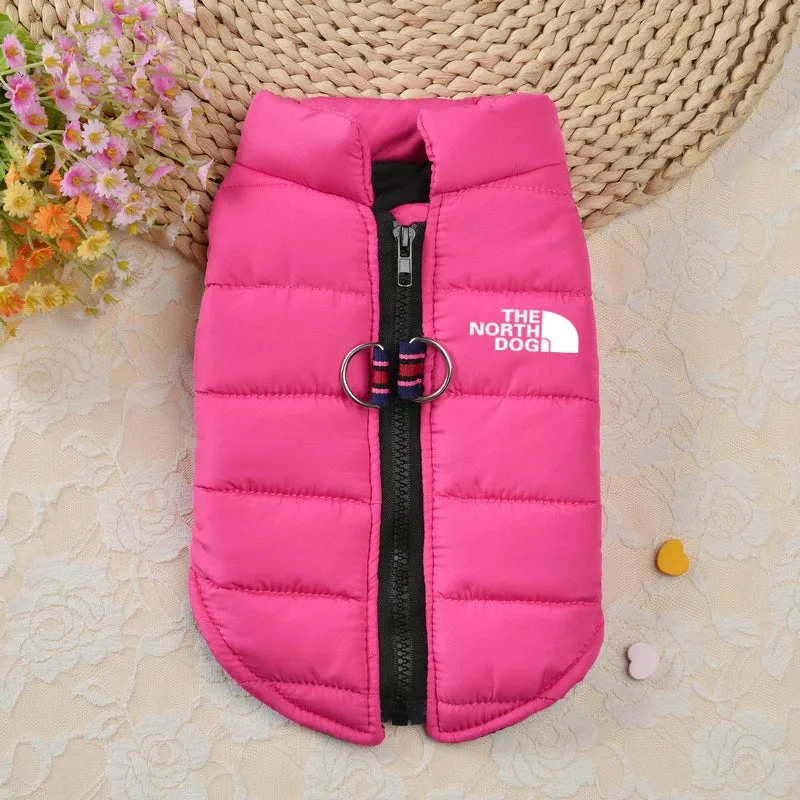 Waterproof Pet Clothes Winter Warm Jackets