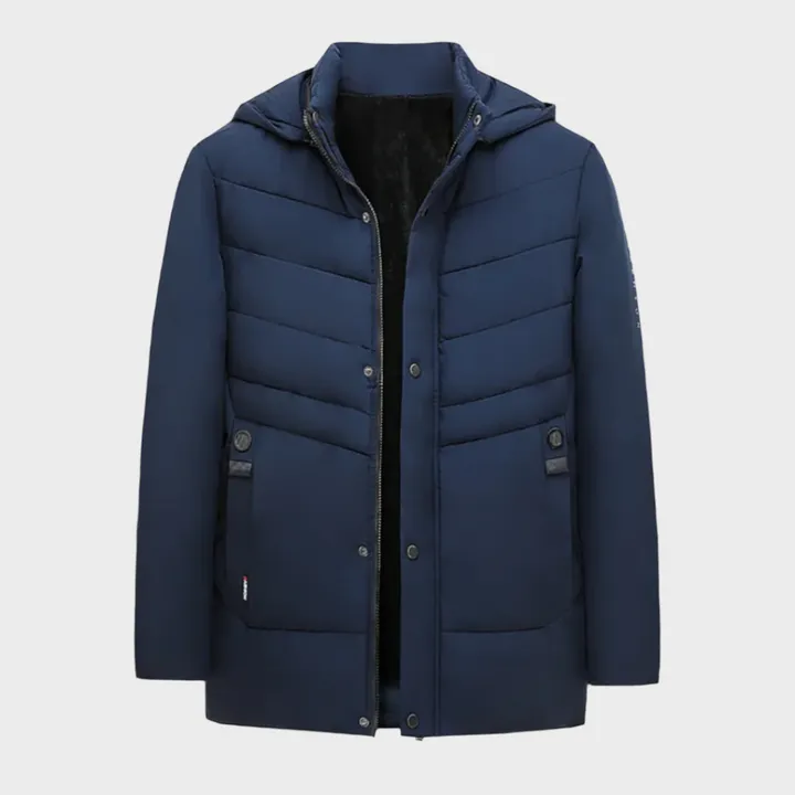 Waterproof warm parka winter jacket for men