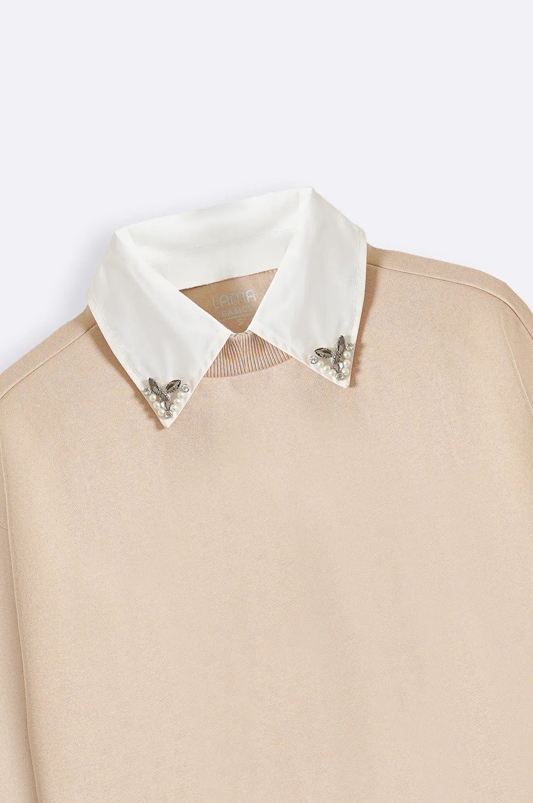 WEDNESDAY DIAMANTE SWEATSHIRT