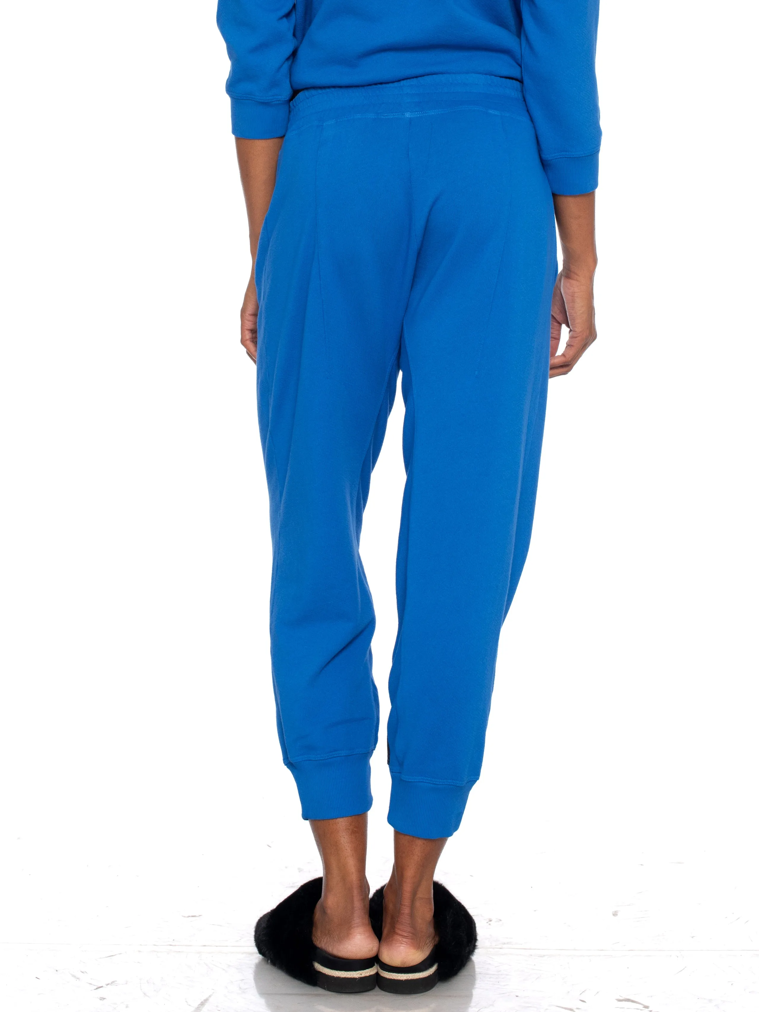 Welt Pocket Sweatpant Black Contrast
