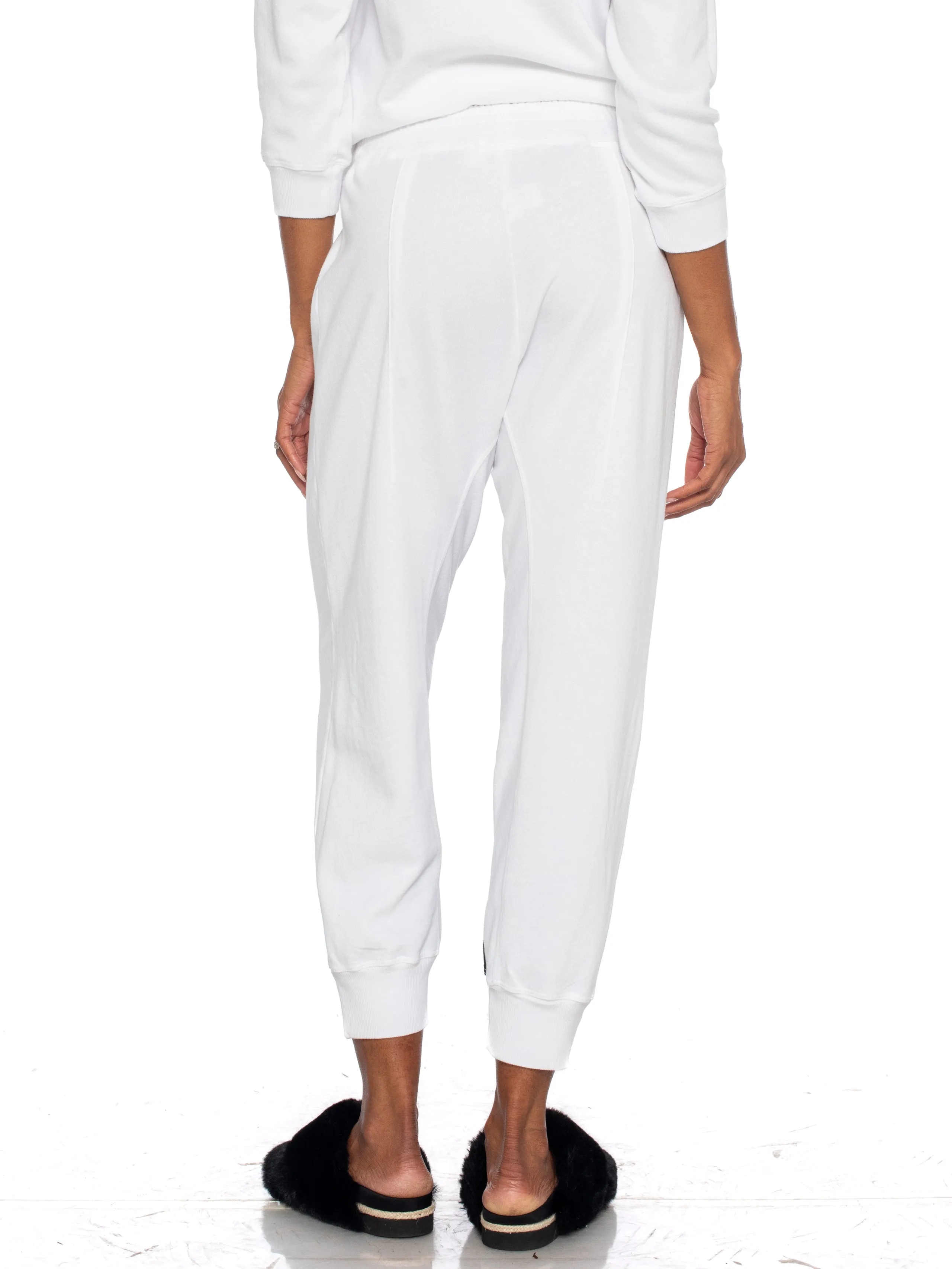 Welt Pocket Sweatpant Black Contrast