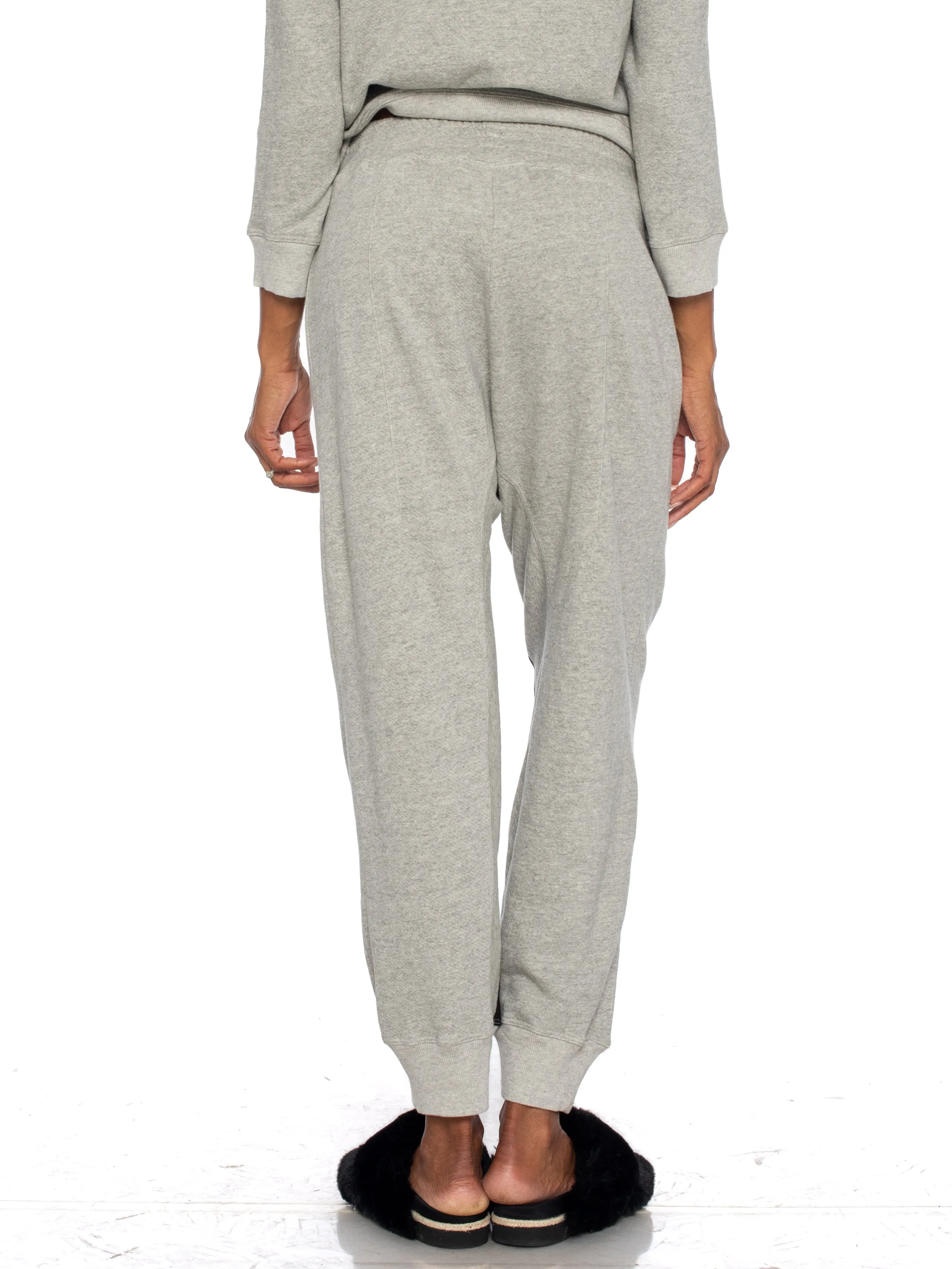 Welt Pocket Sweatpant Black Contrast