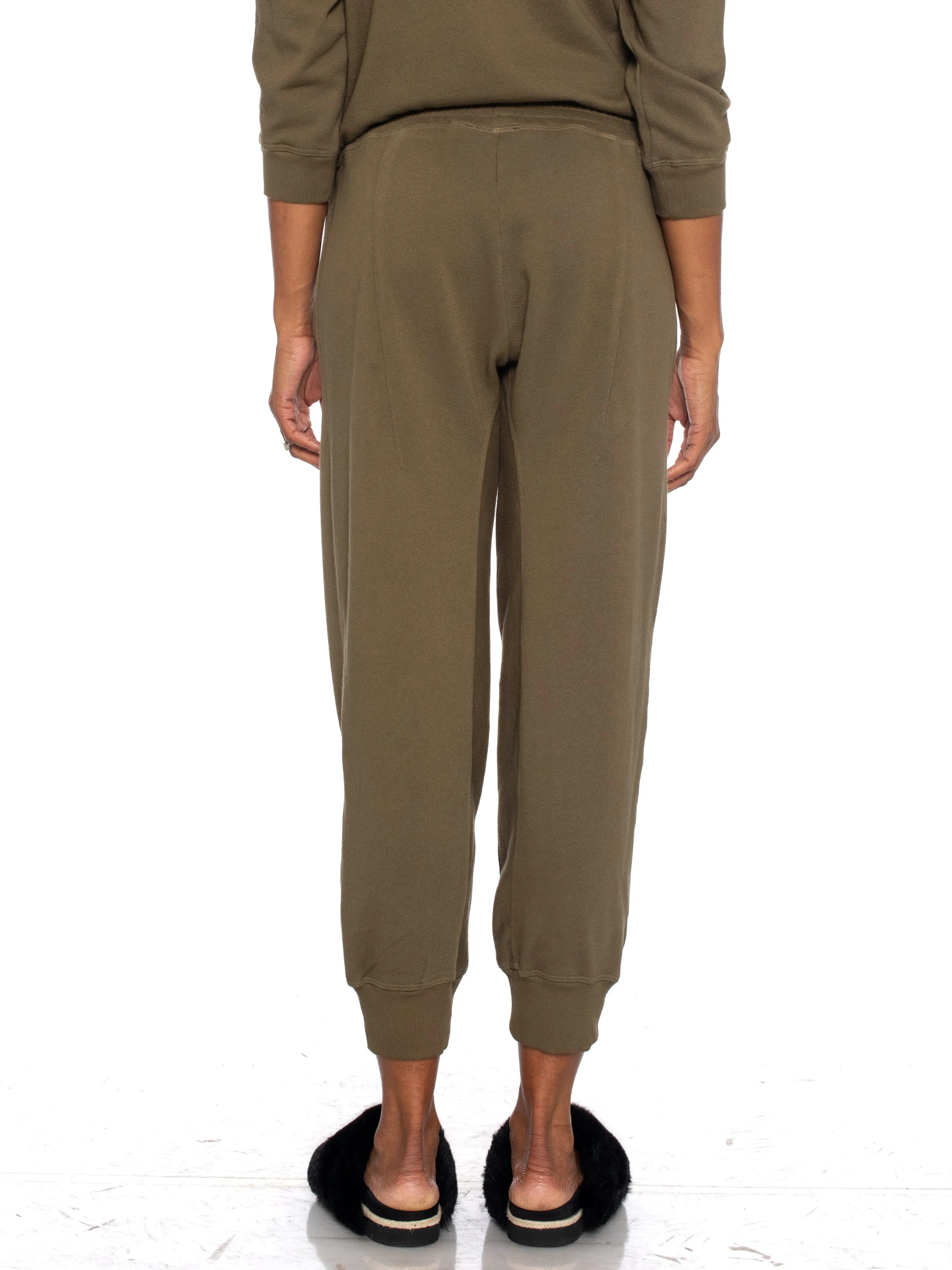 Welt Pocket Sweatpant Black Contrast