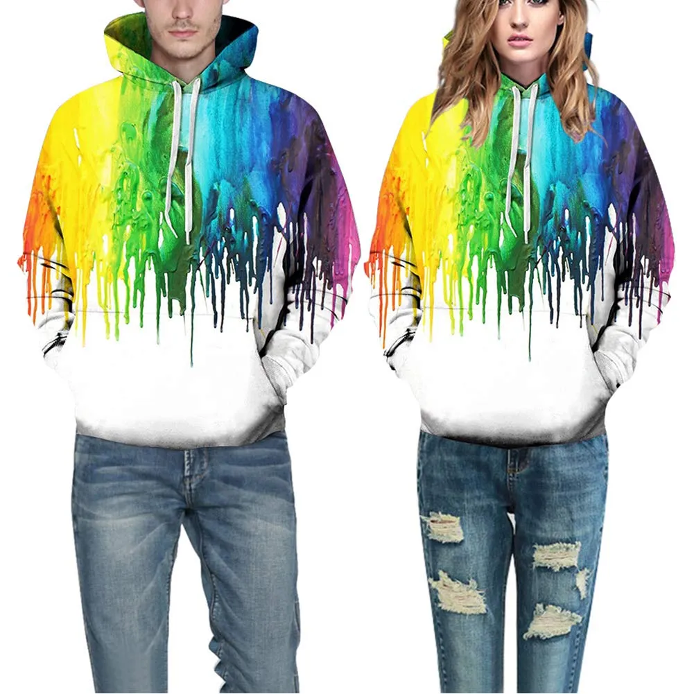 Wet Paint Graphic Hoodie