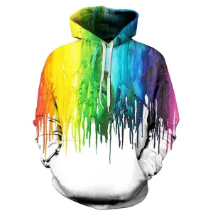 Wet Paint Graphic Hoodie