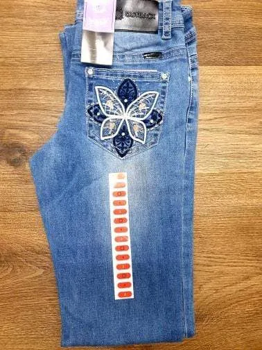 Wild Child Womens Gabb Bling Jeans