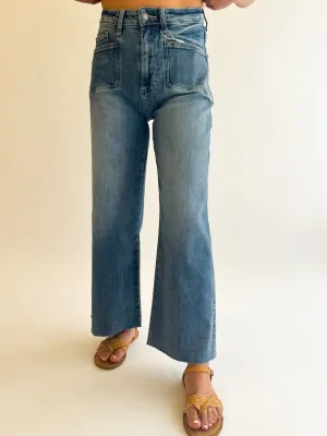 Winnie Wide Leg Crop Jean