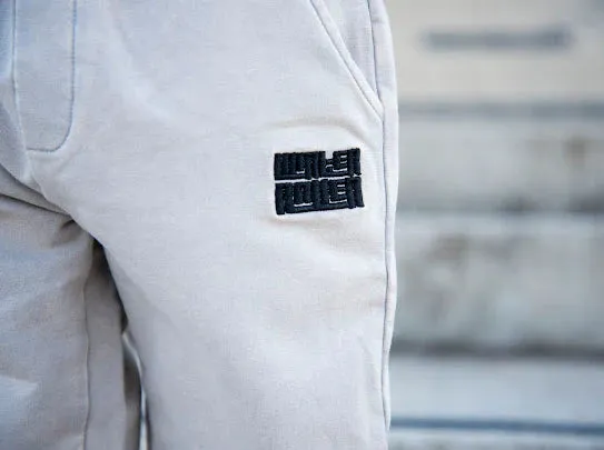 Winter and Raven - Luxe Acid Wash Joggers | Vintage Stone