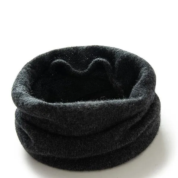 Winter Cashmere Neck Warmer for Women & Children