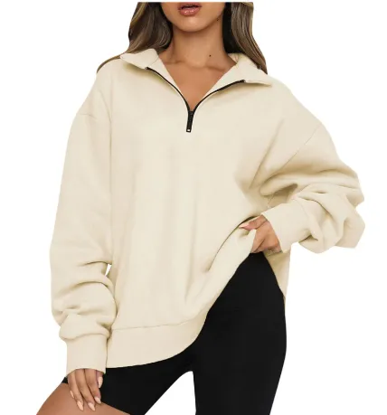Women's collared Charlotte sweatshirt