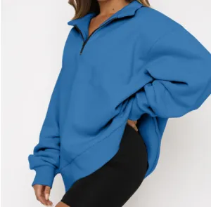 Women's collared Charlotte sweatshirt