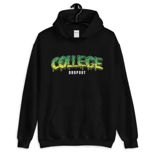 Women's Dropout Slime Hoodie (White logo)