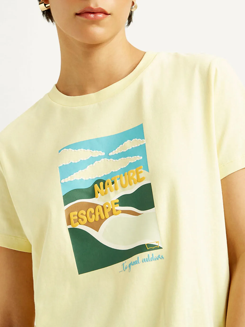 Women's Graphic Print Relaxed Fit T-shirt
