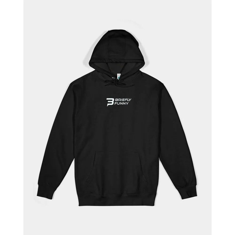 Women's Hoodie Premium Pullover Hoodie Black | Briefly Funny