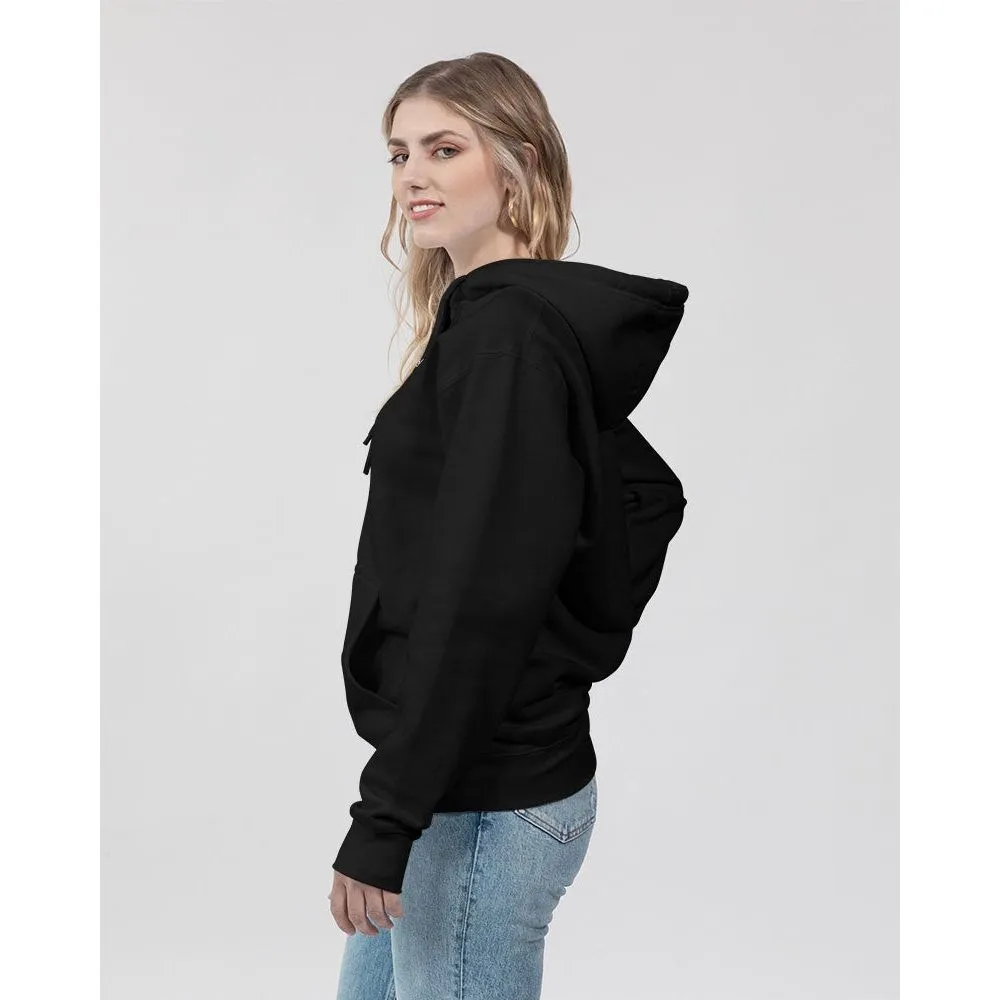 Women's Hoodie Premium Pullover Hoodie Black | Briefly Funny