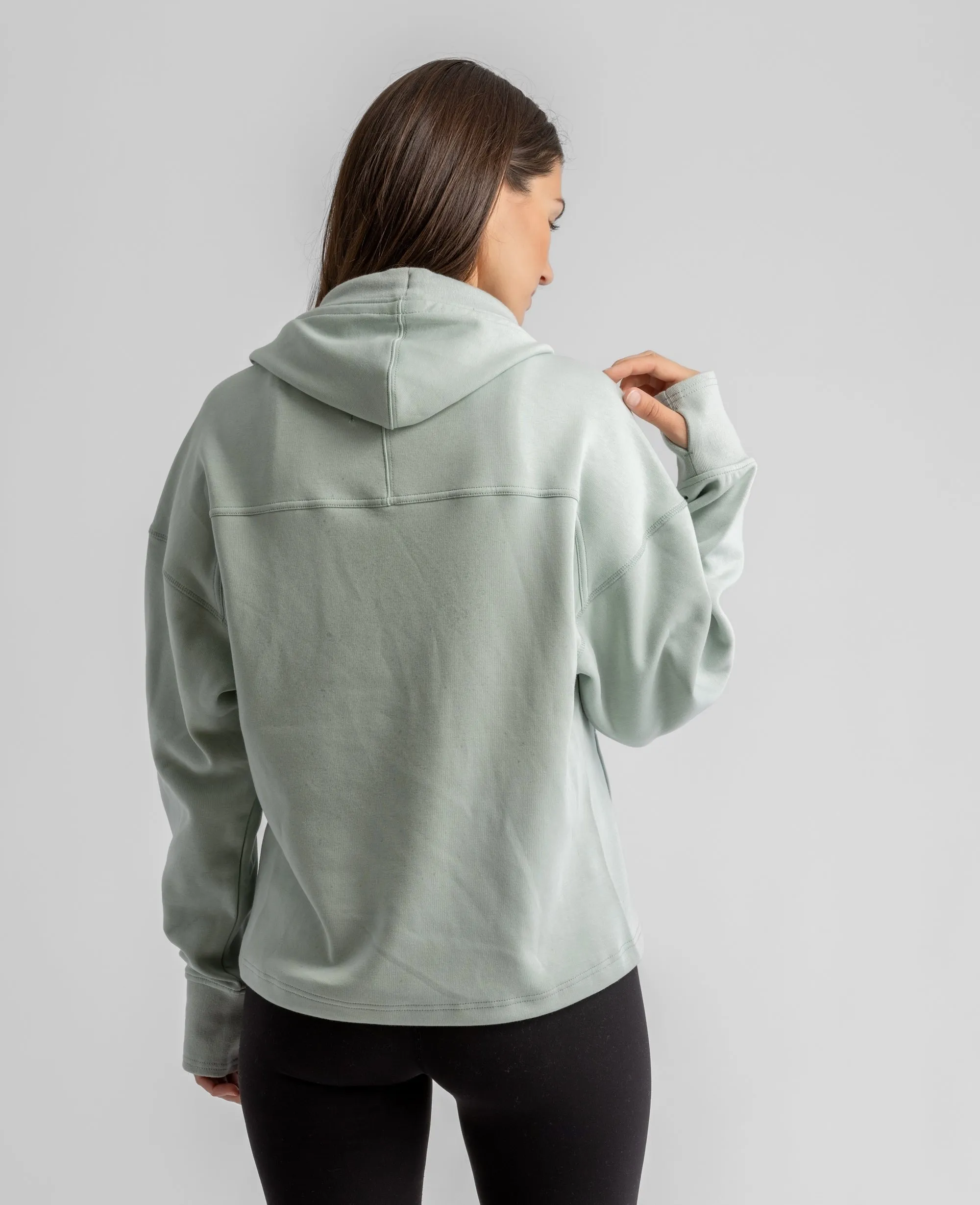 Women's Isla Cotton Stretch Hoody