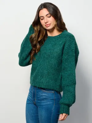 WOMEN'S LONG SLEEVE PULLOVER SWEATER