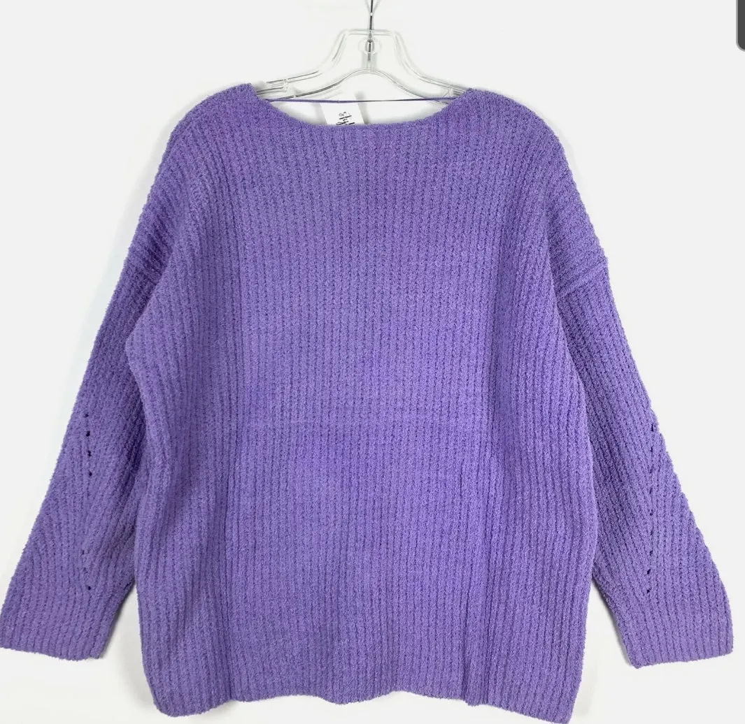 Women's Sweaters Cozy Chenille V-Neck