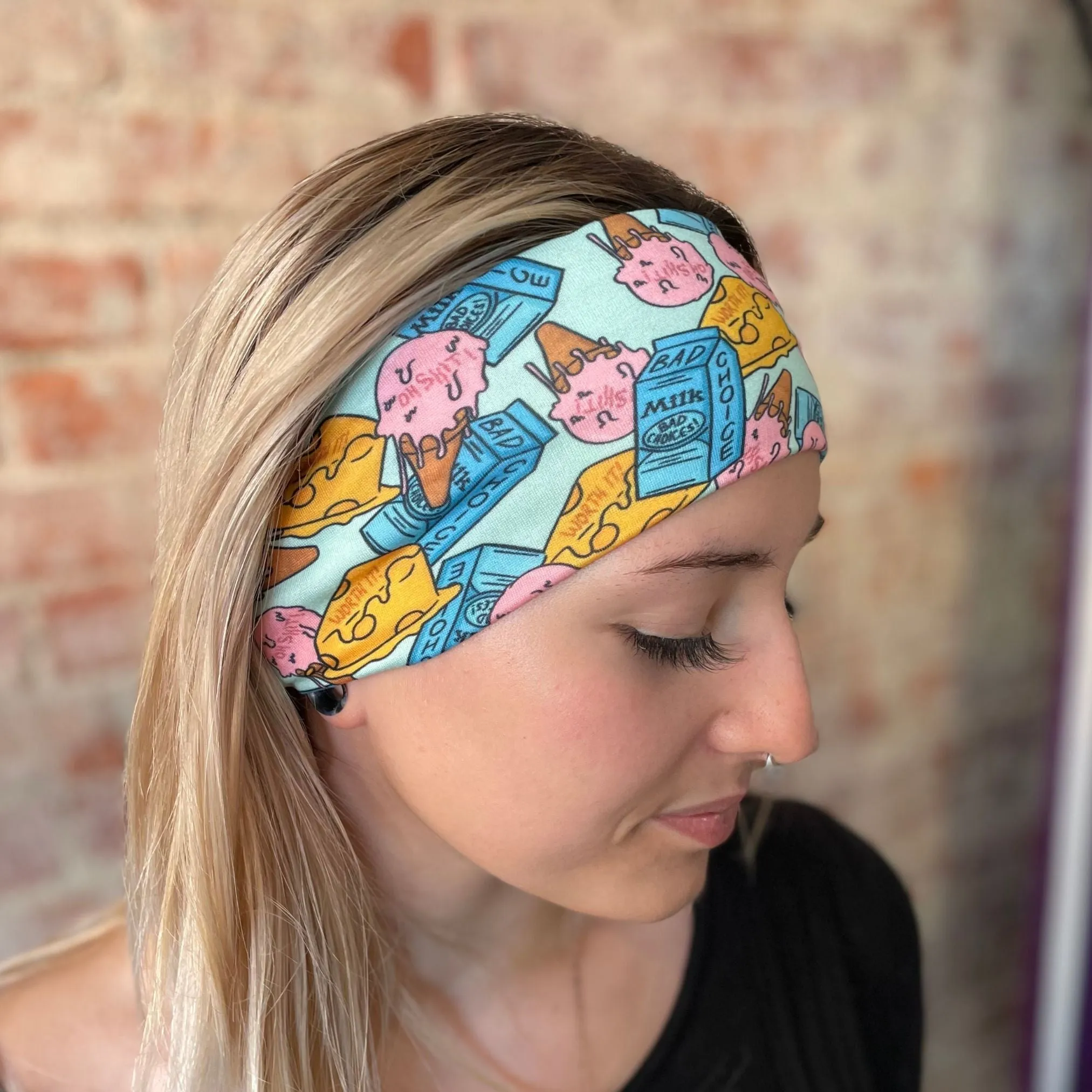 Worth Shitting For Stretch Headband