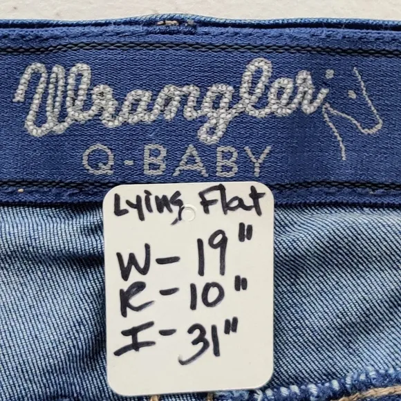 WRANGLER Ultimate Riding Jean 18Wx32 Q-Baby Mid-Rise Boot Cut Stretch Womens NWT
